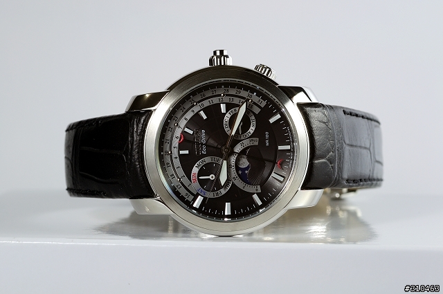 [開箱]CITIZEN ECO-DRIVE 光動能月相錶 AP1001-19E
