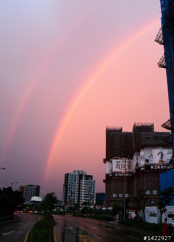 昨日雨後的天空,有人有拍到嗎