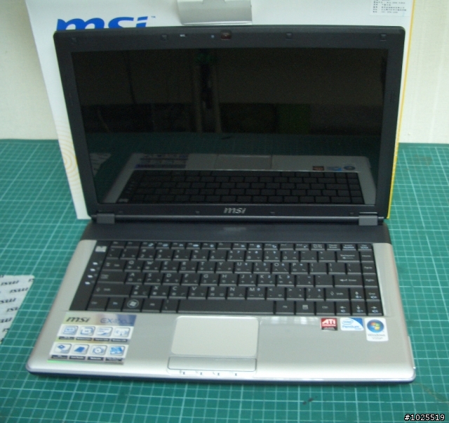 首次發表開箱圖MSI-EX460(非專業相機版)