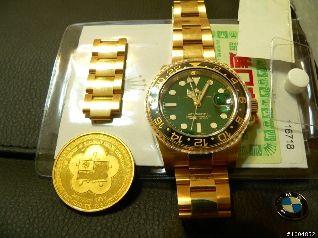 ROLEX製造過程及 18K金116718LN隨便開箱文
