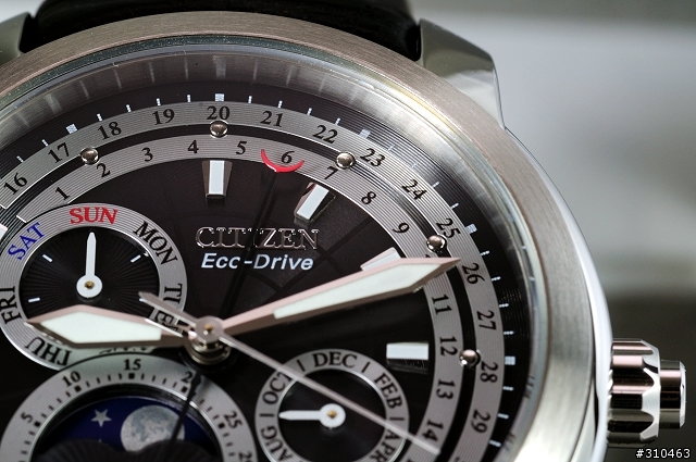 [開箱]CITIZEN ECO-DRIVE 光動能月相錶 AP1001-19E