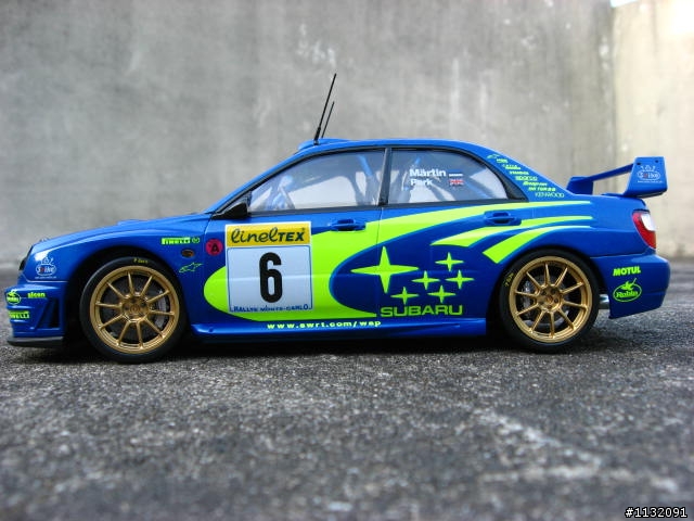 TAMIYA 1/24 SUBARU IMPREZA WRC 2001