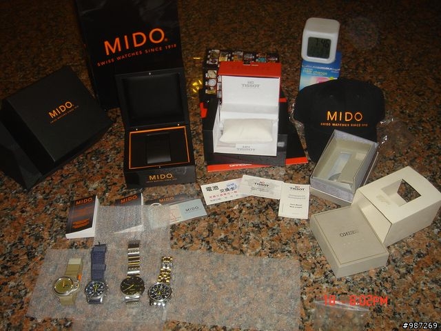 MIDO與TISSOT開箱