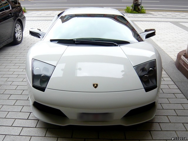 雪白 Lamborghini Murcielago LP640 現身台南五星酒店!!!