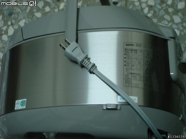 [開箱]日本三洋電機IH壓力炊飯器 ECJ-JK18