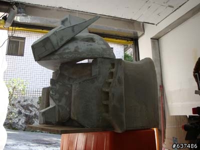 DIY-小豹邊車製作-第19篇-"不專業改裝部"—車體上FRP打磨02