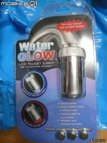 彩色冷光LED溫度顯示龍頭開箱文