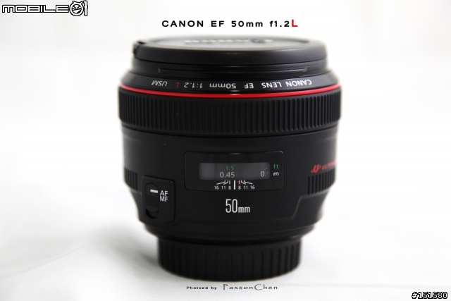 [開箱文]脾氣超拗的Canon EF 50mm f1.2L 開箱