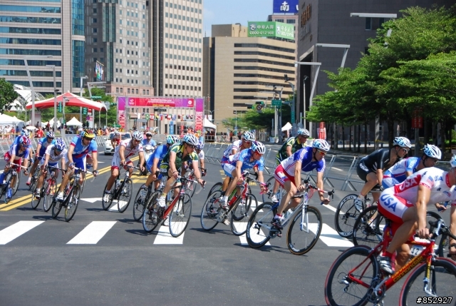 2009.09.12 台北聽障奧運-自由車 (最後衝刺~結束)