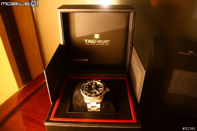 [開箱]Tag Heuer Aquaracer Automatic 300M