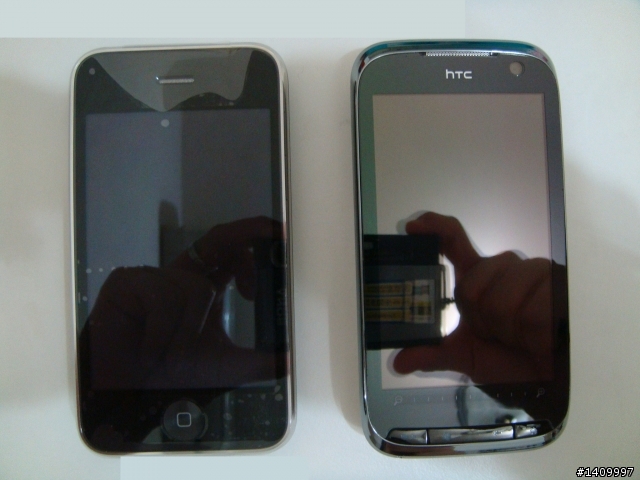 [分享]HTC TP2與Apple iphone 3GS 外型比一比. (圖片多)
