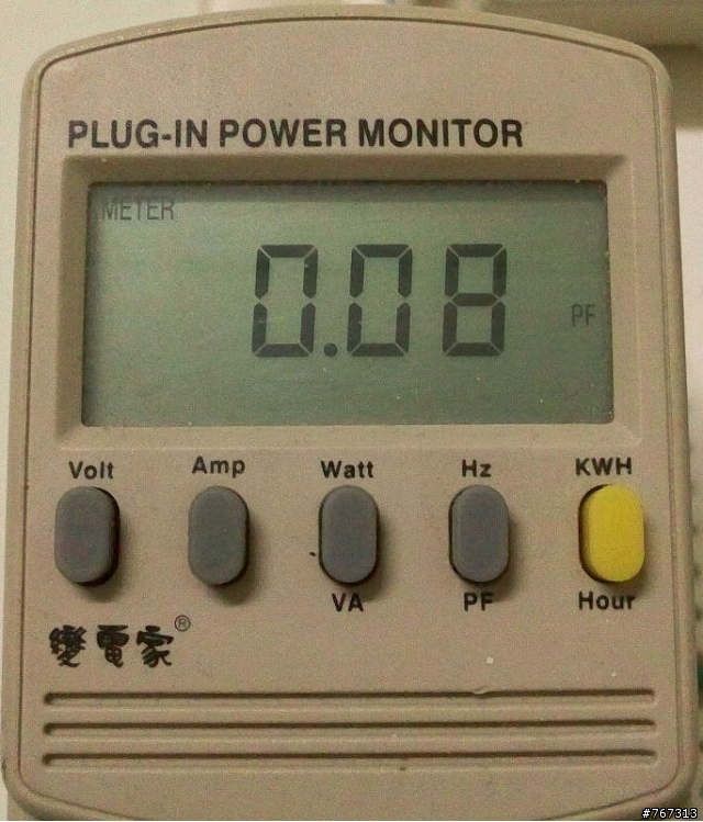 日立窗型變頻冷氣RA-25NL待機電流0.54Amp,這應該不是正常現象吧?