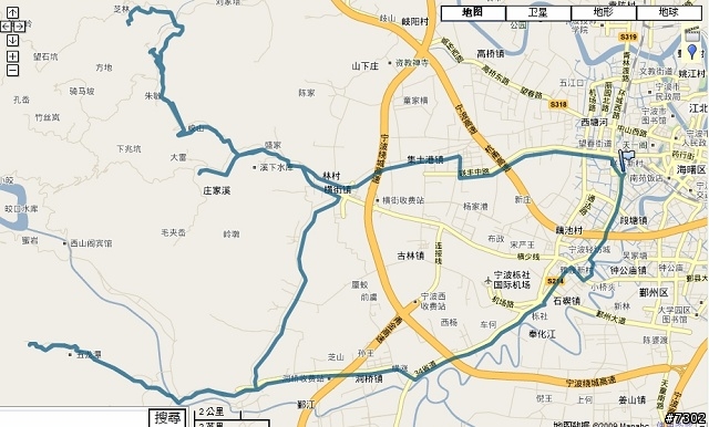 摩根單騎之寧波山路