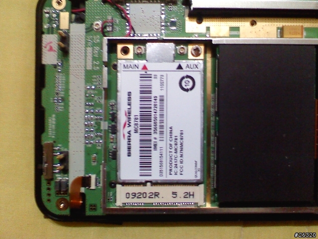 Viliv S5 3G ready 港版加裝MC8781