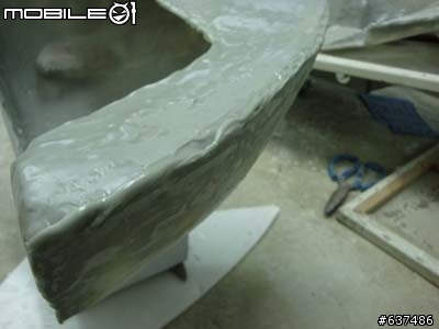 DIY-小豹邊車製作-第19篇-"不專業改裝部"—車體上FRP打磨02