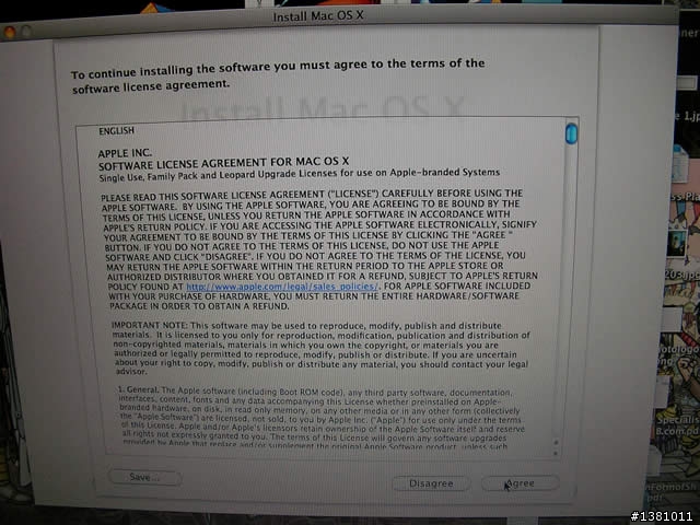 Mac OSX Snow Leopard 升級記