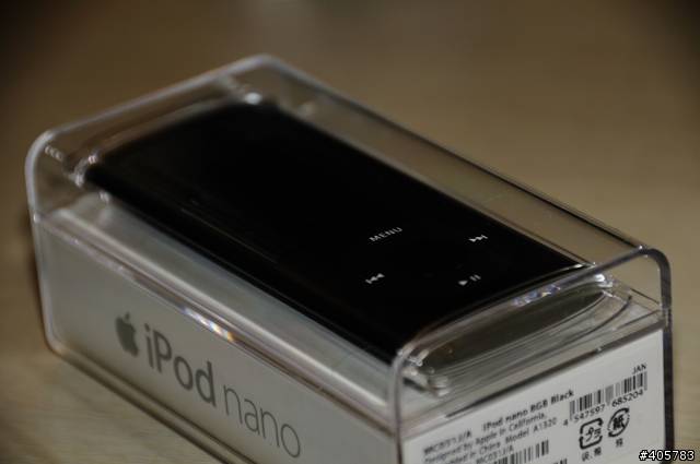 iPod nano 5gen開箱