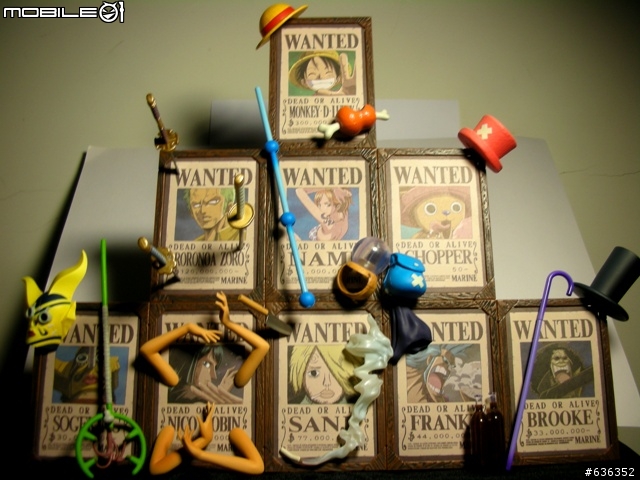 航海王-立體懸賞單盒玩