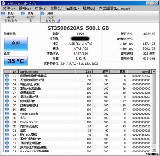 SEAGATE 7200.11 500GB~1TB 硬碟完整修復(進入BSY模式後完全解鎖,修復RequestResumeSaveSmartFrame,韌體同步更新,一切恢復正常)