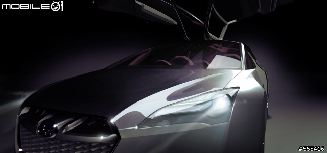 第41屆東京車展的新玩具-SUBARU HYBRID TOURER CONCEPT，10/11日補新圖。