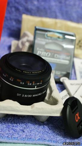 分享~開箱文::::生平第一顆鏡頭 DT30 F2.8 MARCO::::::