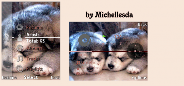 [240*320] 柴犬  &  哈士奇幼犬