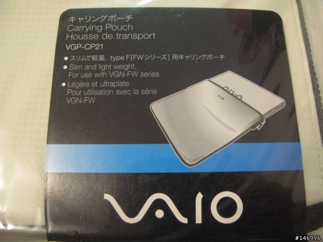 [開箱文]Vaio FW 專用保護套(日版)+FW463J/T開箱文(新增)
