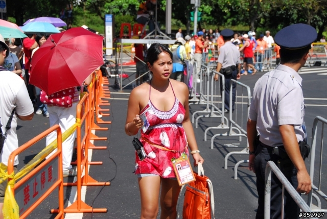 2009.09.12 台北聽障奧運-自由車 (意外篇)