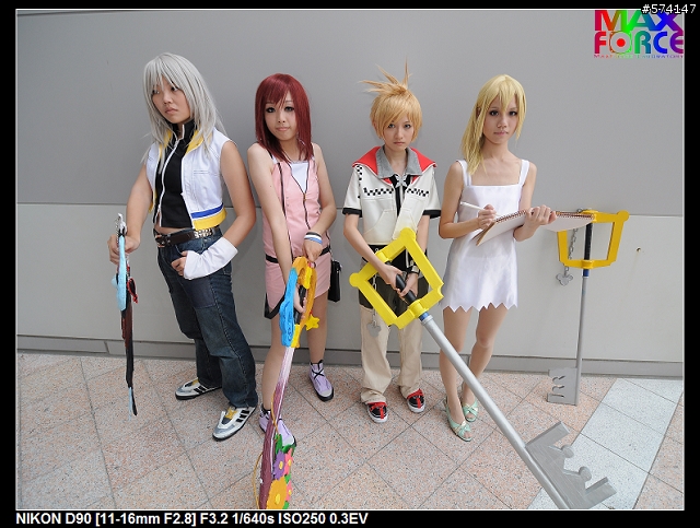 D90 VS 85/F1.4D+35/F2+T116/F2.8試拍 [2009高雄動漫展]