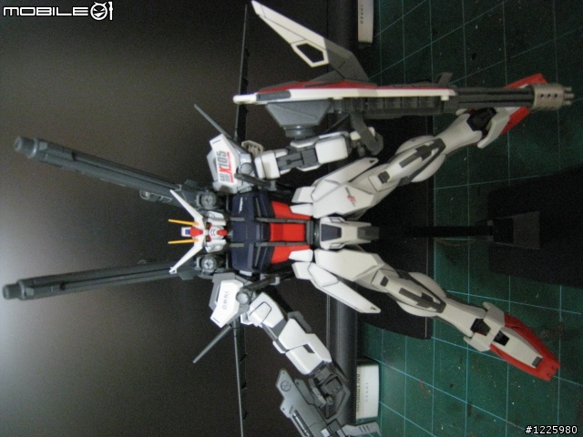拙作分享~~MG版 STRIKE GUNDAM+I.W.S.P 1/100