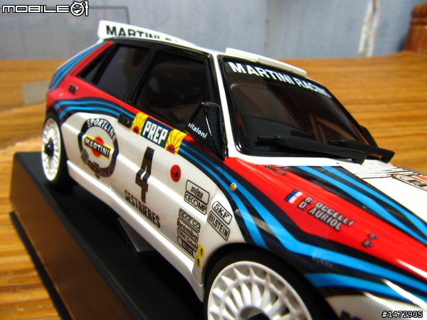 Mini-Z車殼入手分享-Lancia Delta No.4/1992 Monte Carlo Rally Winner