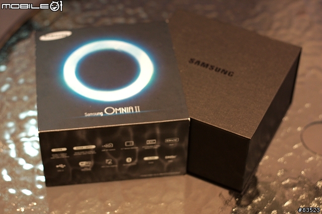 [開箱文] 09/10更新 i8000 新加坡水貨 SAMSUNG LOGO 開箱文~~!
