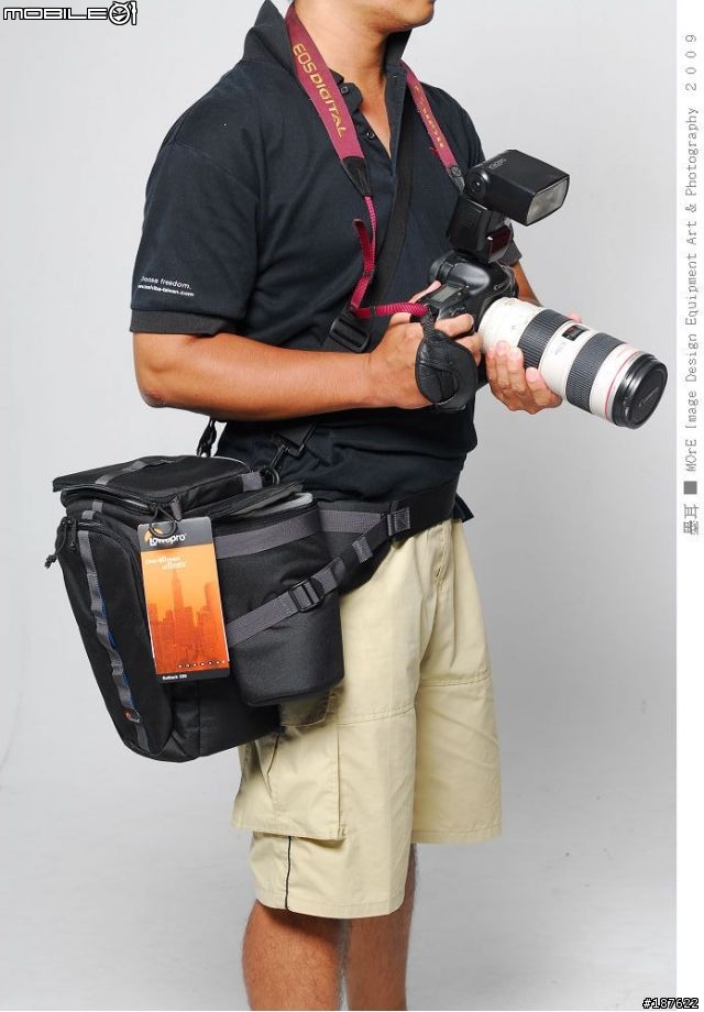 活動攝影的新選擇-Lowepro  遨遊家 Outback 200