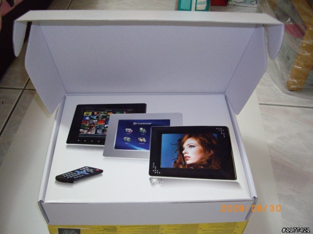 創見TRANSCEND T.photo PF810K 8吋 2GB數位像框(開箱文)