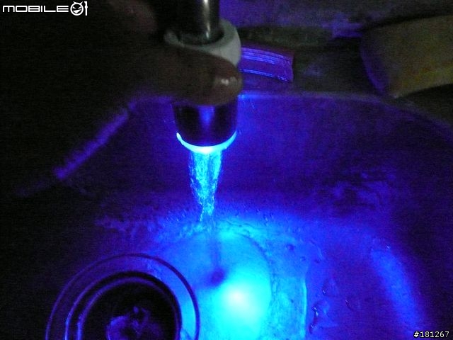 彩色冷光LED溫度顯示龍頭開箱文