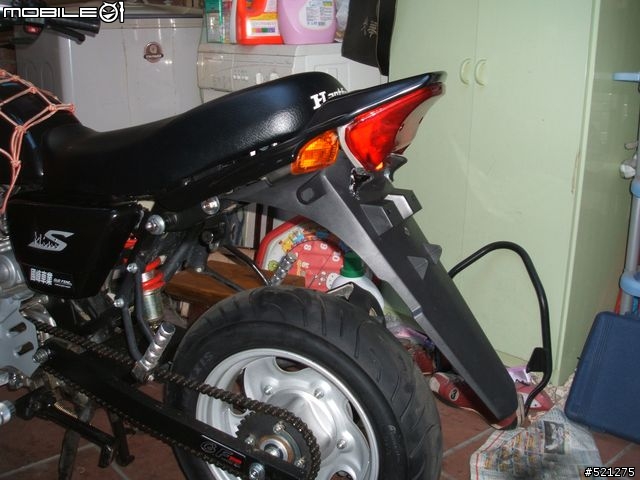 我的街跑式樣小豹...拼裝車