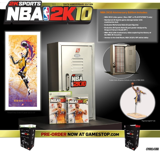 NBA 2K10 10周年紀念版，台灣會出嗎？
