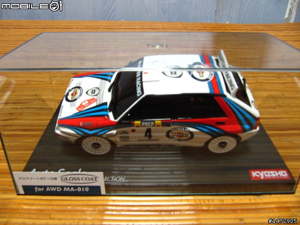 Mini-Z車殼入手分享-Lancia Delta No.4/1992 Monte Carlo Rally Winner
