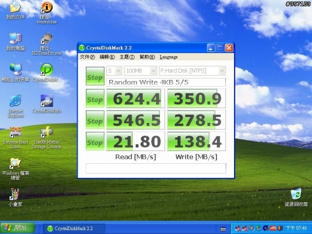 [測試] SSD X25-M G2 160G 6顆在 SB850 / ICH10R / P55 / SB710 /  Dell PERC 6i  上的測試