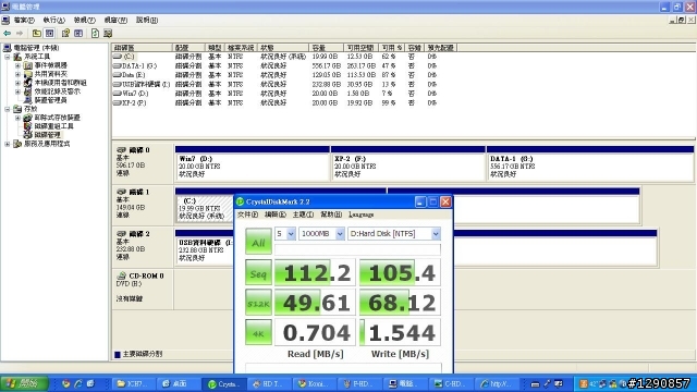 說過要測的ICH7測試(與ICH8R比較)，同場加映NV 630ｉ，順便也算實驗一下高低階主機板會不會影響效能?