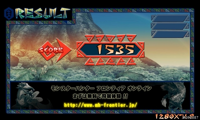 [分享]魔物獵人ONLINE給3810TG-35的分數(還有VF4)