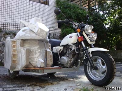 DIY-小豹邊車製作-第20篇-"不專業改裝部"—試組裝