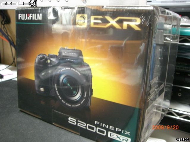 富士 FinePix S200EXR 開箱文