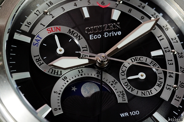 [開箱]CITIZEN ECO-DRIVE 光動能月相錶 AP1001-19E