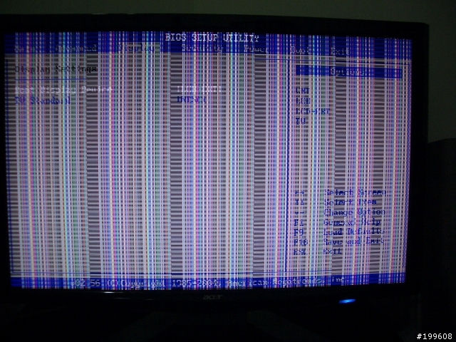 ASUS A6VA 顯示出現問題