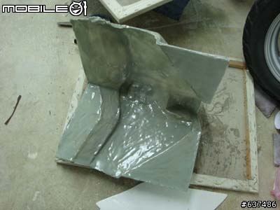 DIY-小豹邊車製作-第19篇-"不專業改裝部"—車體上FRP打磨02