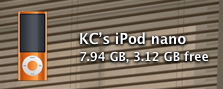 [我長眼睛了！] iPod nano 5th Gen 開箱 （28/9新増補充內容）