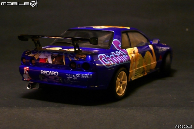 [作品分享] 痛車第三彈 BNR32 GTR Chorbis塗裝