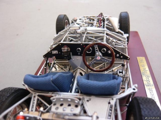模型車收藏分享[001-CMC, 1/18, Maserati Tipo 61 Birdcage, 1961]