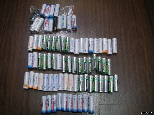 3號低自放電池內容量實測